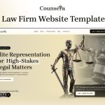 Counsera - Law Firm Website Next.js Template