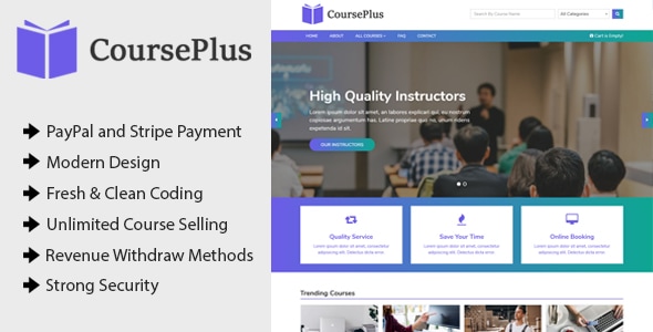 CoursePlus - Online Learning Management System (LMS) CoursePlus - Online Learning Management System (LMS)