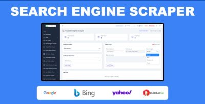 CrawlX - Search Engine Scraper