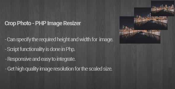 Crop Photo - PHP Image Resizer Crop Photo - PHP Image Resizer