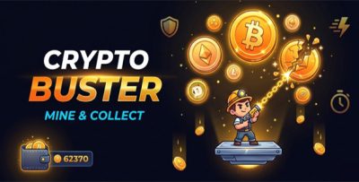 Crypto Buster - HTML5 Game (Endless)