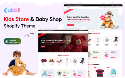 Cubbii - Kids Toys & Baby Store Shopify Theme