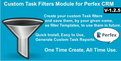 Custom Task Filters Module for Perfex CRM