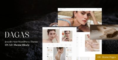 Dagas - Jewelry Store Shopify Theme OS 3.0 (Theme Block)