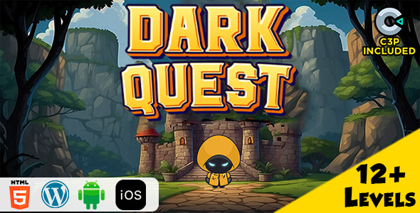 Dark Quest HTML5 Construct 3 Game Dark Quest HTML5 Construct 3 Game