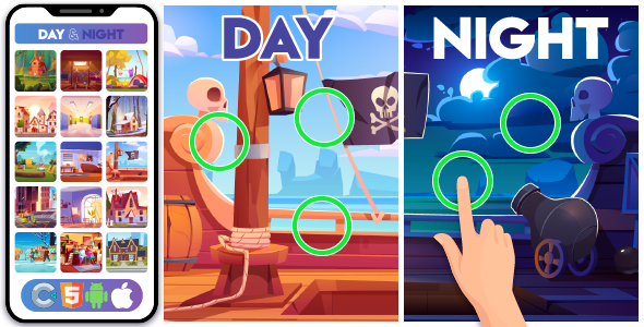 Day And Night - HTML5 Game,Construct 3 Day And Night - HTML5 Game,Construct 3