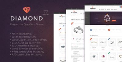 Diamond - Responsive OpenCart Theme