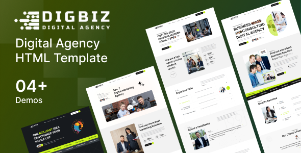 Digbiz - Digital Business Agency HTML Template Digbiz - Digital Business Agency HTML Template