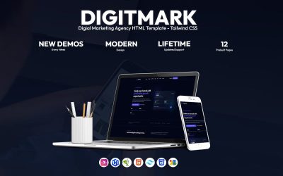 Digitmark - Digital Marketing Agency HTML Template