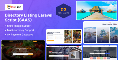 DirList - Complete Business Directory and Listing Script (SaaS)