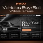 Drivlex - Vehicles Buy & Sell Elementor Website Template