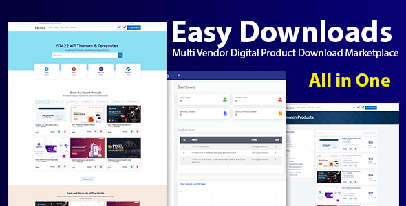 Easy Downloads - Multi Vendor Digital Product Download Marketplace Easy Downloads - Multi Vendor Digital Product Download Marketplace