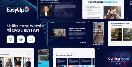 Easy Up | Multipurpose  Website  -  Yii CMS  &  REST API