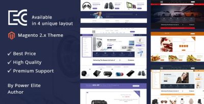 eCode - Responsive Magento 2 Theme