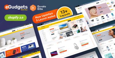 eGudgets - Multipurpose Electronics Shopify OS 2.0 Theme