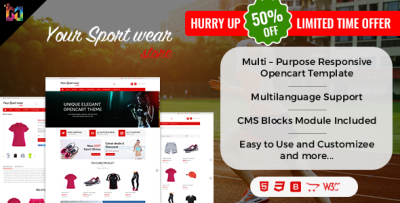 Elegant - Multi-purpose Responsive OpenCart Theme