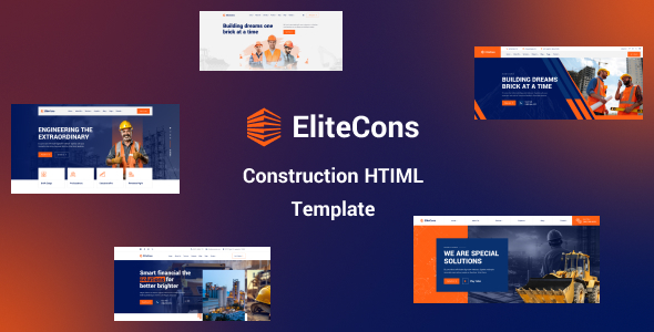 Elitecons - Construction Building HTML Template Elitecons - Construction Building HTML Template