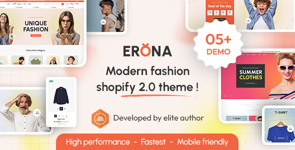 Erona - The Modern Fashion & Clothing Store Shopify 2.0 Theme Erona - The Modern Fashion & Clothing Store Shopify 2.0 Theme