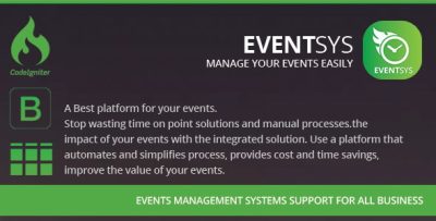 Eventsys & Events Management System