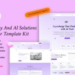 EvmoAI - AI Agency & AI Solutions Elementor Template Kit