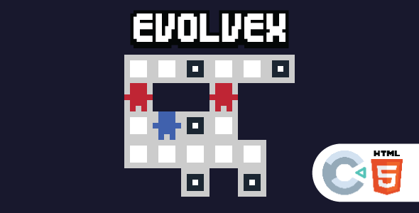Evolvex Puzzle - HTML5 Mobile Game Evolvex Puzzle - HTML5 Mobile Game