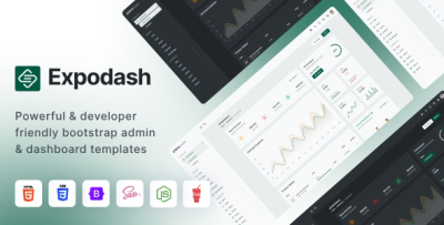 Expodash - Bootstrap 5 Admin Dashboard Template