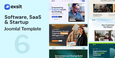 Exsit - SaaS & Business Joomla 6 Template