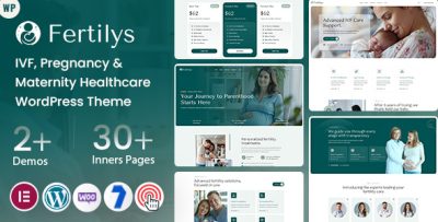 Fertilys - IVF, Pregnancy & Maternity Healthcare WordPress Theme