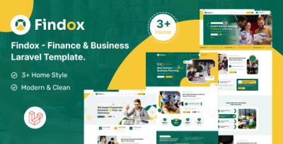 Findox - Finance & Business Laravel Template