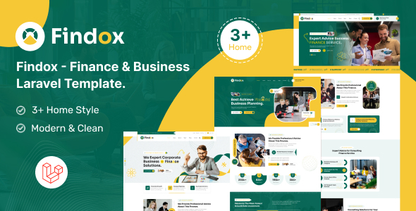 Findox – Finance & Business Laravel Template Findox – Finance & Business Laravel Template