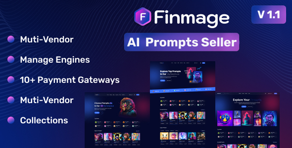 Finmage - AI Prompts Seller (Multi-vendor) Finmage - AI Prompts Seller (Multi-vendor)