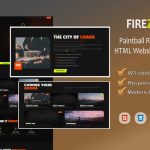 Firezone - Paintball Responsive  HTML Website Template