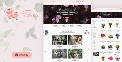 Florie - Flower Shop, Florist Shopify