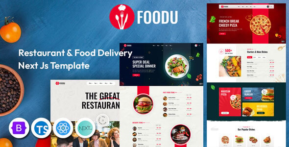 Foodu - Modern Food & Restaurant Next.js Template Foodu - Modern Food & Restaurant Next.js Template