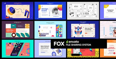 FOX - File Sharing System Download Script Theme