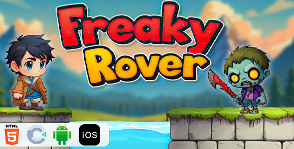 Freaky Rover - HTML5 Construct3 Game Freaky Rover - HTML5 Construct3 Game
