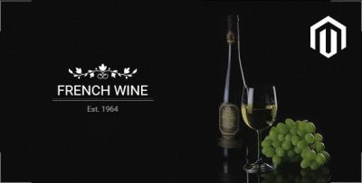 French Wine - Responsive Magento 2 Theme