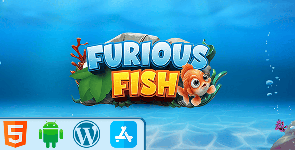 Furious Fish - HTML5 Construct3 Game Furious Fish - HTML5 Construct3 Game