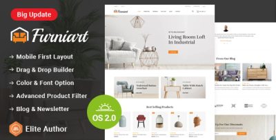 Furniart - Interior Furniture Store Shopify 2.0 Responsive Theme