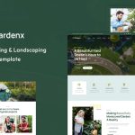 Gardenx | Gardening & Landscaping HTML Template