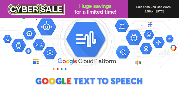 GCP Google Wavenet - Text to Speech Converter GCP Google Wavenet - Text to Speech Converter