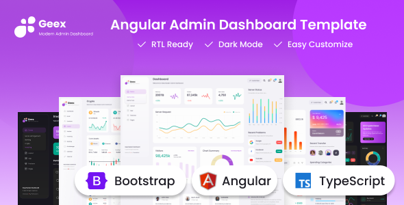 Geex - Angular & Bootstrap Admin Dashboard Template Geex - Angular & Bootstrap Admin Dashboard Template