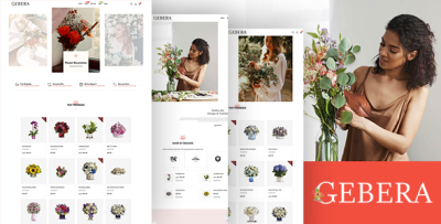 Gerbera - Florist Boutique & Decoration Store Shopify Theme
