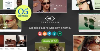 Glassglow - Glasses Store Shopify Theme OS 2.0