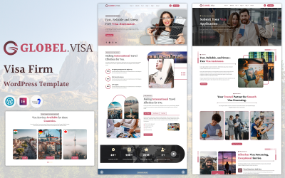GlobalVisa - Immigration & Visa Consulting WordPress Theme