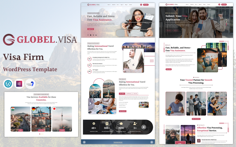 GlobalVisa – Immigration & Visa Consulting WordPress Theme GlobalVisa – Immigration & Visa Consulting WordPress Theme