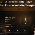 GoldenAce | Casino Template |