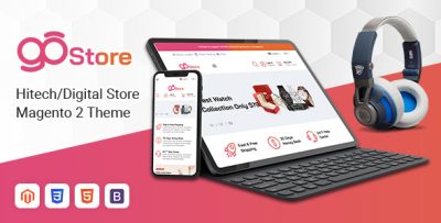 GoStore - Hitech/Digital Store Magento 2 Theme