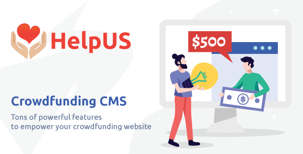 HelpUs - Ultimate Crowdfunding Solution HelpUs - Ultimate Crowdfunding Solution