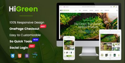 HiGreen - Multipurpose OpenCart Theme for Online Shop